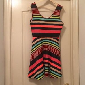 Derek Heart striped dress